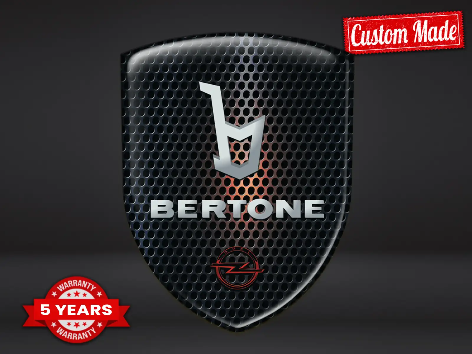 Bertone Pegatinas Negocio Personalizadas Limitadas Derrape Universal